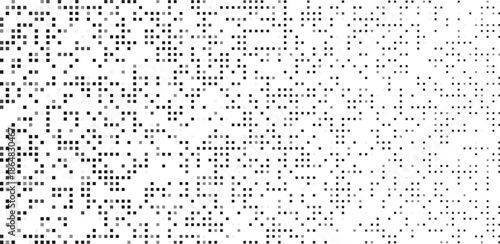 Defragmentated pixels background. vector illustration