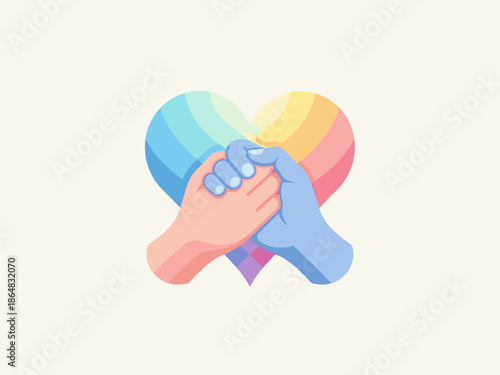 Unity Hands Heart Symbol