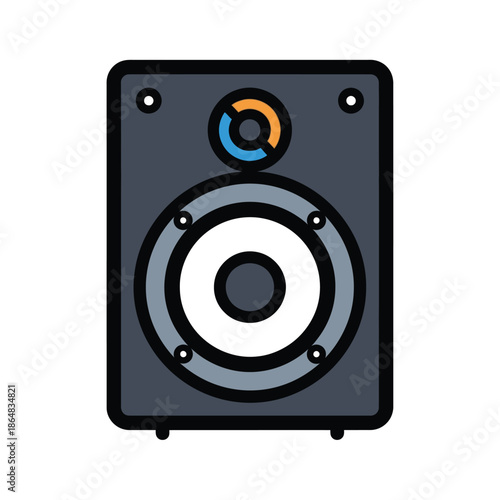 Speaker Icon Sound System Music.