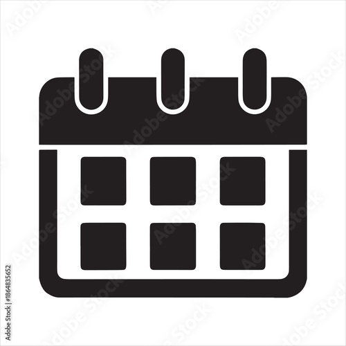 Modern Calendar Icon Vector design