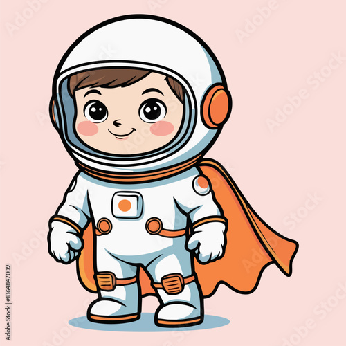 This adorable outer space defender figure is shown possessing great powers for protecting the whole vast universe.