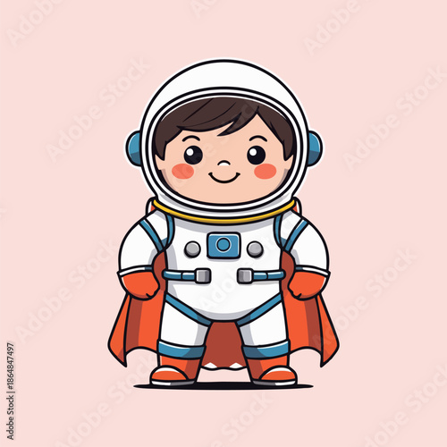 Happy energetic children received inspiration toward educational science through this delightful vector illustration.