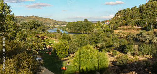Outariz hot springs and thermal baths, Miño river, Ourense
