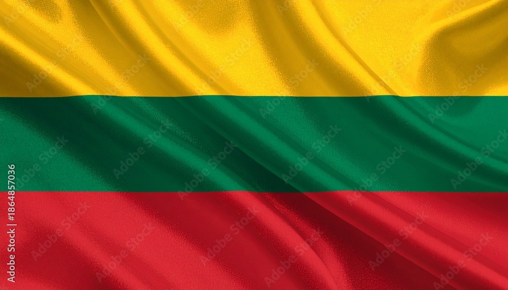 Obraz premium flag of Lithuania