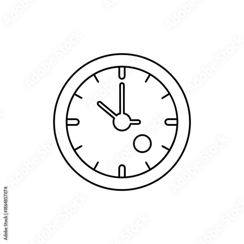 deep time line art vector illustration on transparent background