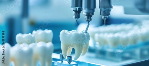 Precision dental restoration fabrication using advanced robotic technology