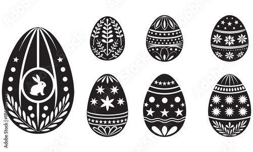 Easter Egg Designs – Decorative Holiday Egg Patterns and Spring Art .