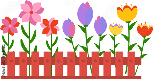 Spring Flowerbed Icon