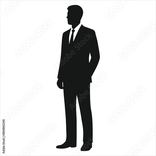 business man silhouette