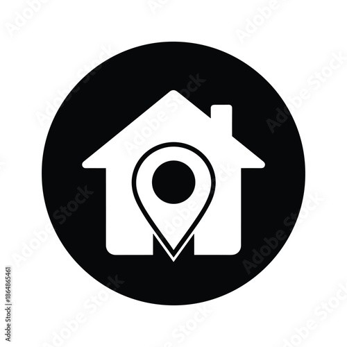 Home location pin icon