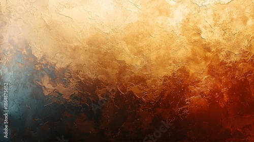 Abstract Texture: An artistic rendering showcasing a complex blend of earthy tones. Featuring a rich tapestry of colors and textures that create depth.