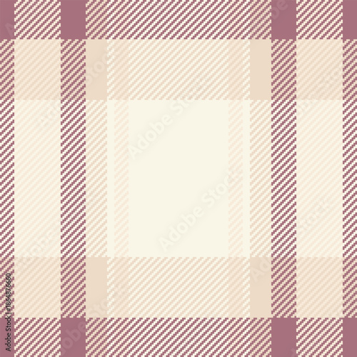 Structure fabric pattern plaid, ethnic background textile check. Iconic tartan seamless vector texture in old lace and light colors.