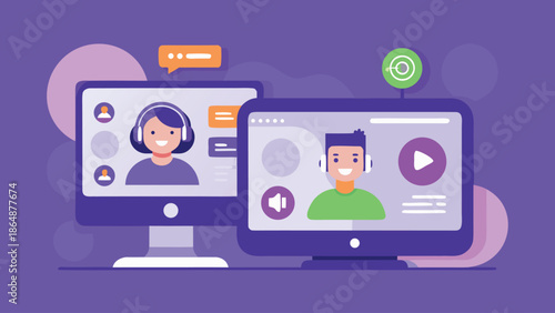 Two screens displaying various buttons, showcasing different layouts and functions for user interaction..eps