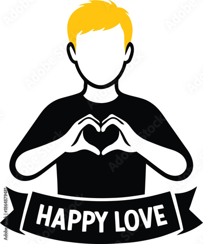 A person Pageantry Pageant Pageant showing love and happiness with heart shape hands gesture