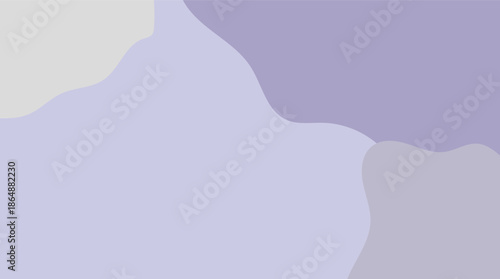 Vector illustration of an abstract blue background featuring a mountain landscape silhouette under a sunset sky with a green screen chroma key design