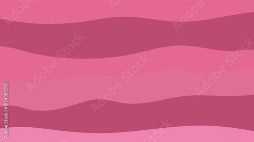 Wavy red lips seamless pattern featuring pink curves and orange vector wave illustrations for a stylish art wallpaper backdrop design