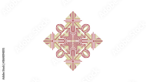Geometric Pattern Design Element Shape.