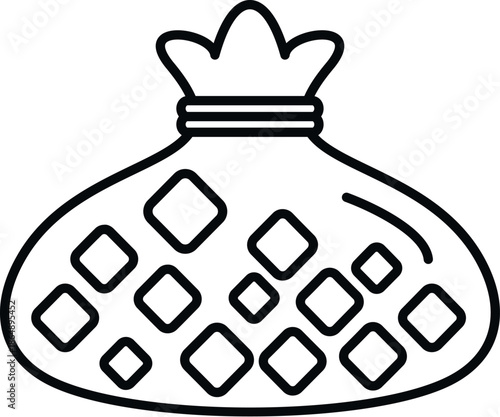 Ice pack providing cold therapy for injury, fever, or pain relief