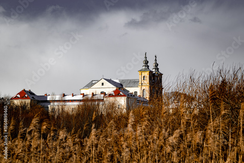 The town of Krasnystaw in Poland, a historic church