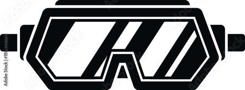 Goggles icon showing protective eyewear for skiing and snowboarding