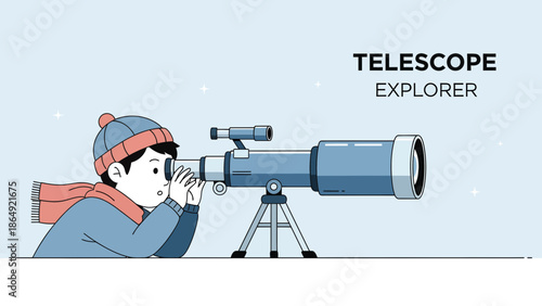 Young Astronomer Discovers New Worlds Through His Powerful Telescope