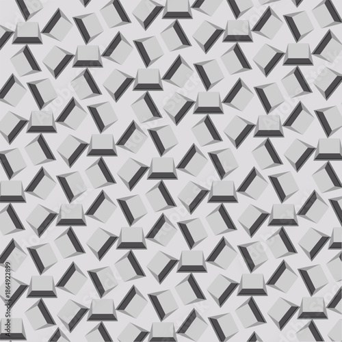 3D background with futuristic pattern, vector illustration design background