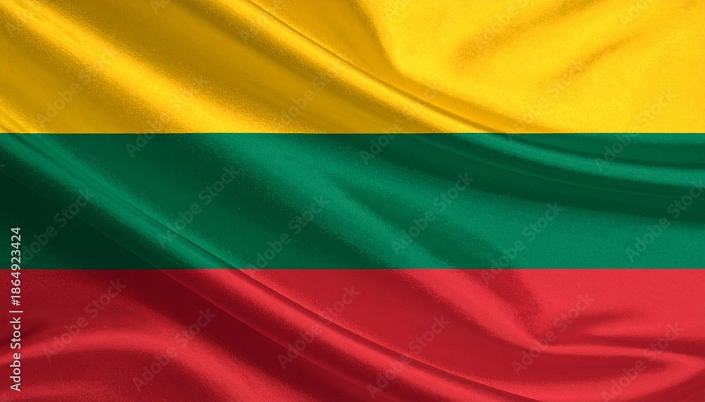 Obraz premium flag of Lithuania 