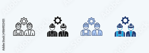 engineers multiple  style icon collections 