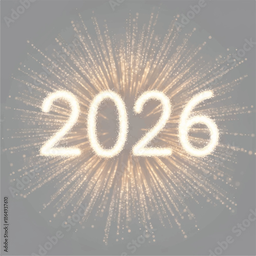 Spectacular 2026 Fireworks Celebration Display Ringing in the New Year.