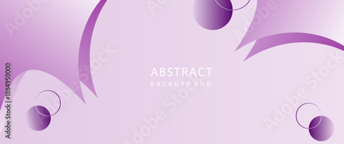 Abstract wave and geometric purple with white . banners, bussines