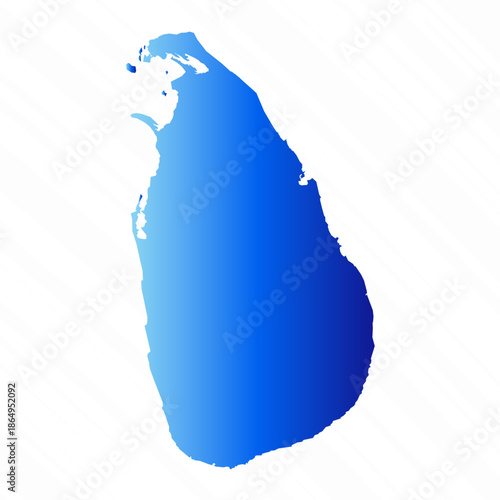 Gradient Simple Sri Lanka Map Background