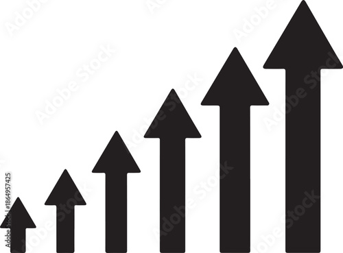 Minimal Arrow Silhouette Icon