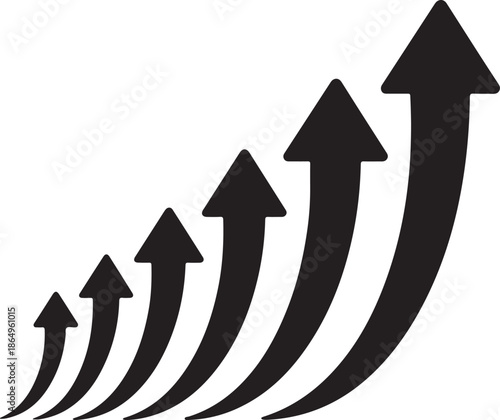 Minimal Arrow Silhouette Icon