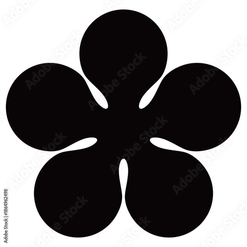 家紋です。光琳梅鉢といいます