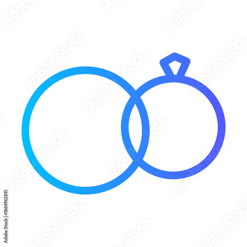 rings gradient icon