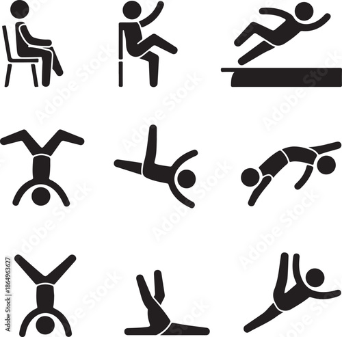 Minimal Arrow Silhouette Icon