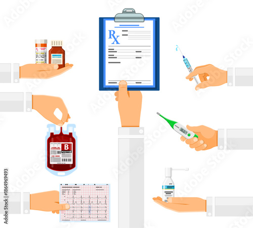 Medical services concept