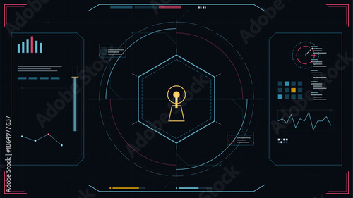 Data visualization dashboard displaying various metrics and graphs during a software analysis session