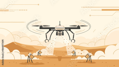 Modern Drone Precision Farming Technologies Deploying for Agricultural Innovation and Sustainability