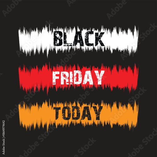T-shirt Design black Friday today