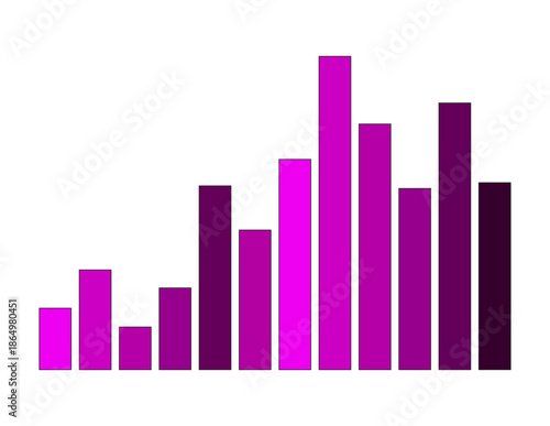Free Download 3D illustration of  business growth graph with a rising financial arrow showing success and market profit data in a professional vector report - GFXLoad