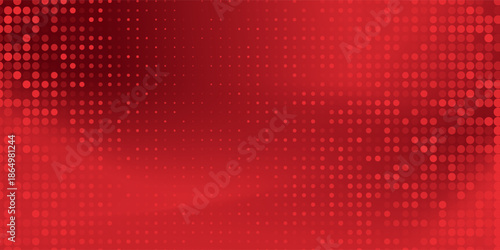 Red diagonal geometric shape with halftone. Elegant Modern fiber textured vector eps 10