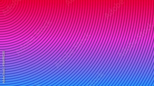Vibrant wave pattern on a black background with a gradient of red, pink, purple, and blue hues, showcasing a mesmerizing design.