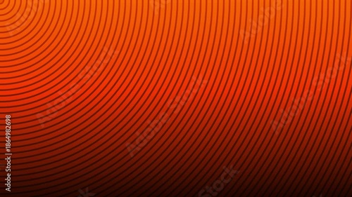 A vibrant wave pattern on a black background with orange hues and gradient effect.