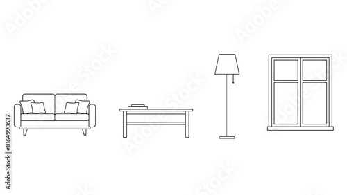 A woman holding a cup of coffee or tea pauses for a moment of reflection near a wooden chair and a clock, suggesting a quiet break, a moment of contemplation, or a pause in her day.