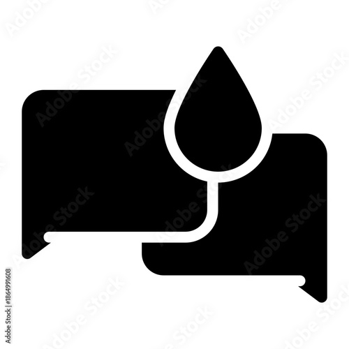 liquidity glyph icon