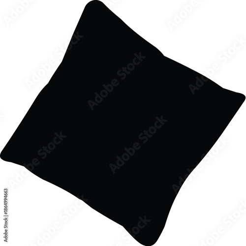 Cornhole Toss Silhouette Vector