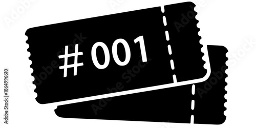 IT Help Desk Trouble Ticket System Vector Silhouette