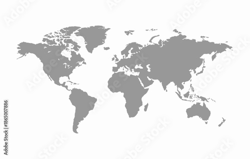 World map vector illustration