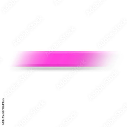 Free Download Bright pink rectangular banner with a glowing effect on transparent background - GFXLoad